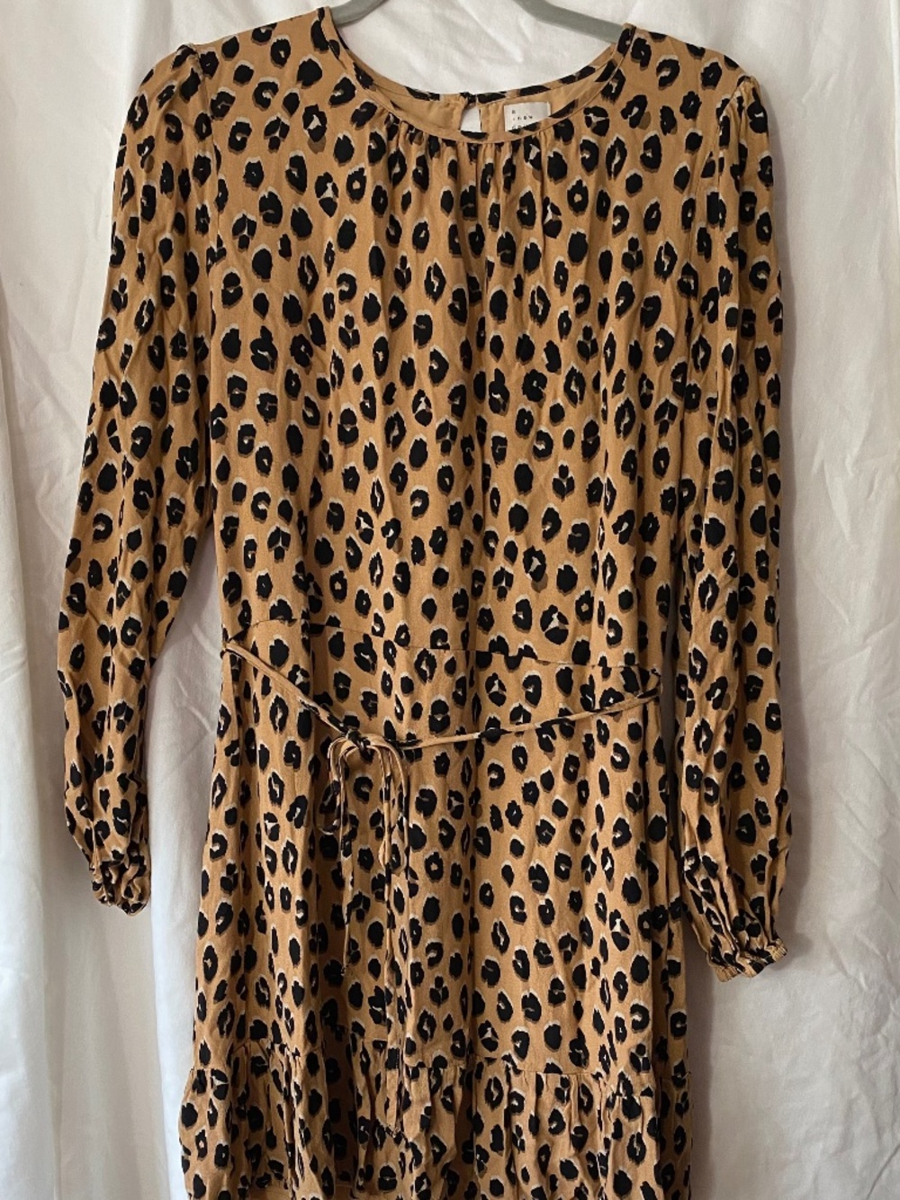 a new day Trendy Leopard Animal Print Dress Fall Transition